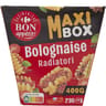 Carrefour bon appetit méga box radiatori bolognaise 400g