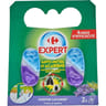 Carrefour expert crochets gel antimites et acariens parfum lavande x2