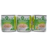 Carrefour classic' haricots blancs 3x125g