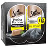 Sheba pâtée pour chat Perfect portions au poulet x6 225g