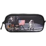 Trousse scolaire rectangulaire Nasa Noir