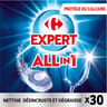 Carrefour expert tablettes lave vaisselle tout en 1 x30
