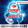 Carrefour expert tablettes lave vaisselle tout en 1 x30