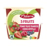 Materne compotes coupelles 5 fruits rouges 4x100g