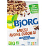 Bjorg muesli avoine chocolat  bio 375g