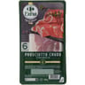 Carrefour extra prosciutto crudo stagionato jambon sec 6 tranches 100g