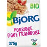 Bjorg porridge figue framboise bio 375g