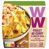WW poulet au curry et coco, riz aux éclats de légumes 300g