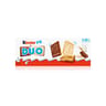 Kinder biscuits nappés duo chocolat lait x12 150g