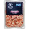 Queues de crevettes natures décortiquées ASC CARREFOUR LE MARCHE la barquette de 150g