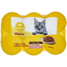 Carrefour companino pâtée pour chat en gelée viandes saumon 6 boîtes de 400g
