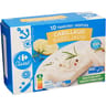 Carrefour 10 tranches panées cabillaud 1kg