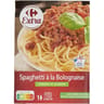 Carrefour extra spaghetti à la bolognaise 300g