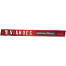 Carrefour classic pizza 3 viandes cuite sur pierre 410g