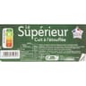 Carrefour extra jambon supérieur sel réduit 2 tranches 80g