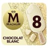 Magnum glace bâtonnet chocolat blanc 8x100ml 588g