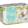 Carrefour essential papier hygènique ultra confort cotton 3 plis x12
