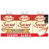 Secret de crème fluide 25% mg stérilisée uht 3x20cl