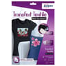 Avery 4 Feuilles transfert tee shirt noirs ou foncés C9406-5