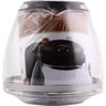 Home Equipement verseuse conique couleur noire avec couvercle adaptable A05BLACK