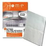 Home Equipement filtre graisse rectangulaire blanc a découper pour hotte 95400/1