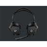 Logitech casque gaming filaire noir et bleu g432 leatherette 981-000770