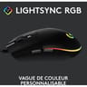 Logitech souris gaming noire G203 LIGHTSYNC 910-005796