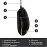 Logitech souris gaming noire G203 LIGHTSYNC 910-005796