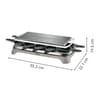 Tefal Pierrade et raclette inox et design PR457B12
