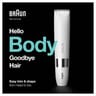 Braun mini rasoir corps BS1000