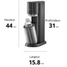 Sodastream machine duo noire pack 4 bouteilles