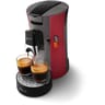 Philips machine à dosette Senseo Select rouge intense CSA240/91