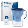 Brita carafe filtrante Marella bleu 1 filtre à eau Maxtra Pro inclus 1051119