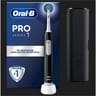 Oral-B brosse à dent Pro 1 noire Cross Action + étui de voyage