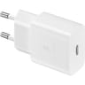 Samsung base chargeur secteur usb C 15w blanc EP-T1510NW