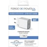 Force power lite chargeur secteur 1 port c pc 30w recyclé blanc FPLICS1C30WPDRW