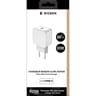 Bigben connected chargeur secteur 20w usbc chargement rapide recyclé blanc CS20WCPDRW