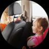 Bigben connected support voiture ajustable sur l'appui tête noir CARHOLDAPPTETEB