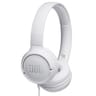 Jbl casque filaire t500 blanc JBLT500BLANC