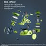 Rowenta aspirateur sans sac Green Force Cyclonic Effitech RO7C36EA