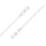 Bigben connected Câble usb c/ usb c 1.2m blanc 100% plastique recyclé  CBLCC1M2RW
