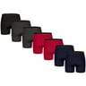 Lot de 7 boxers homme D20 - NR/GS/GS/RG/RG/MAR/MAR T5