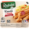 Reghalal knack de volaille halal fumé au bois de hetre  x10 350g