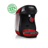 Bosch machine à dosette Tassimo Happy rouge anthracite TAS103E