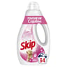 Skip lessive liquide touche de cajoline 34 lavages 1.53l
