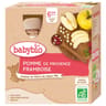 Babybio gourde pomme framboise sans gluten dès 6 mois 4X90G