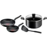 Supercook set 5 pcs noir sauf induction