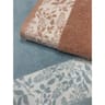 Drap de douche 70x140cm bleu garden