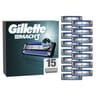 Gillette lames de rasoir pour homme mach3 10+5 gratuites
