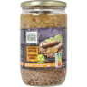 Carrefour veggie plat cuisiné sei'cisses lentilles seitan 650g